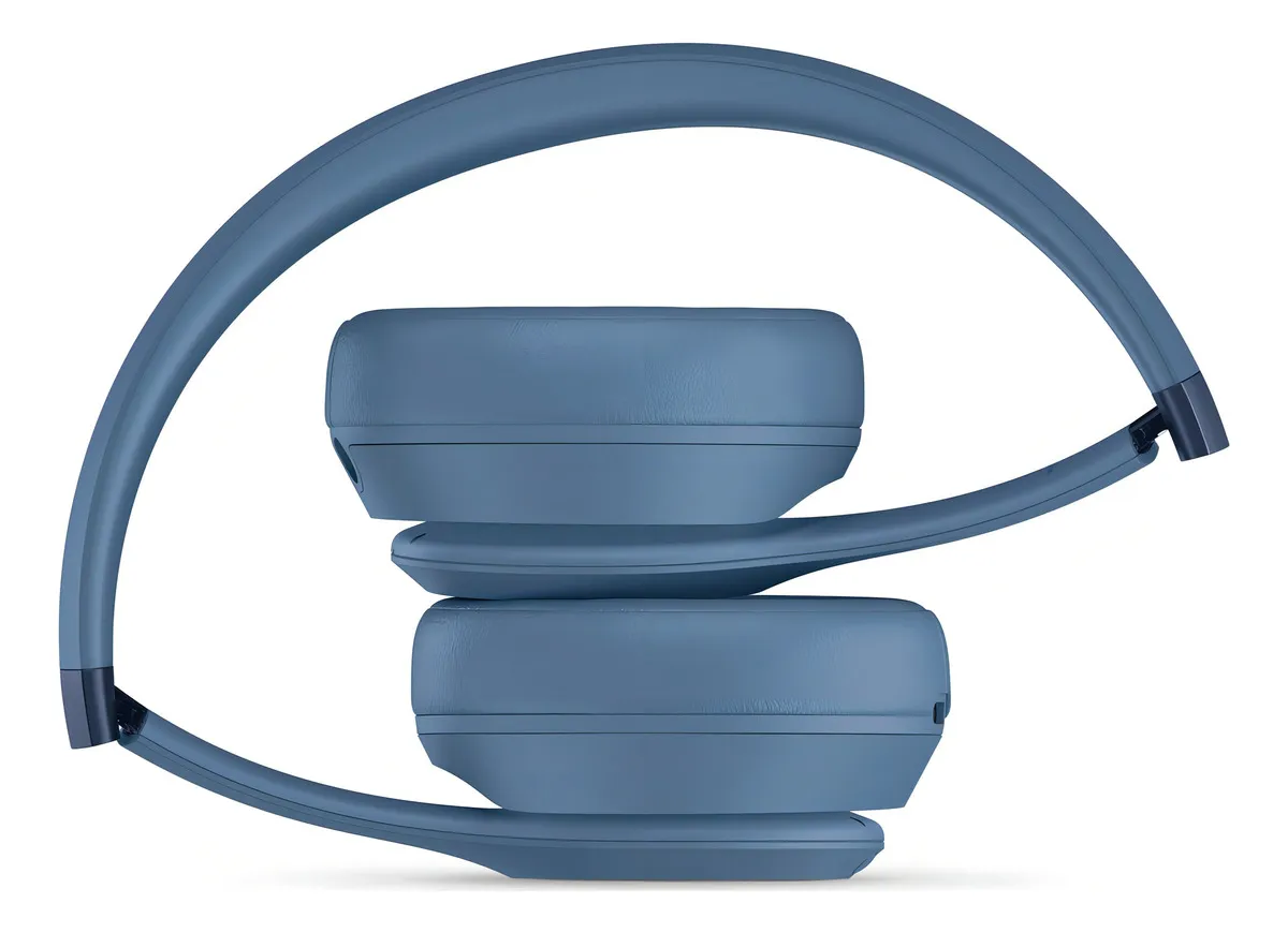 Aud fonos Inal mbricos Beats Solo 4 Azul Pizarra Luz Blanco OpenBox-6