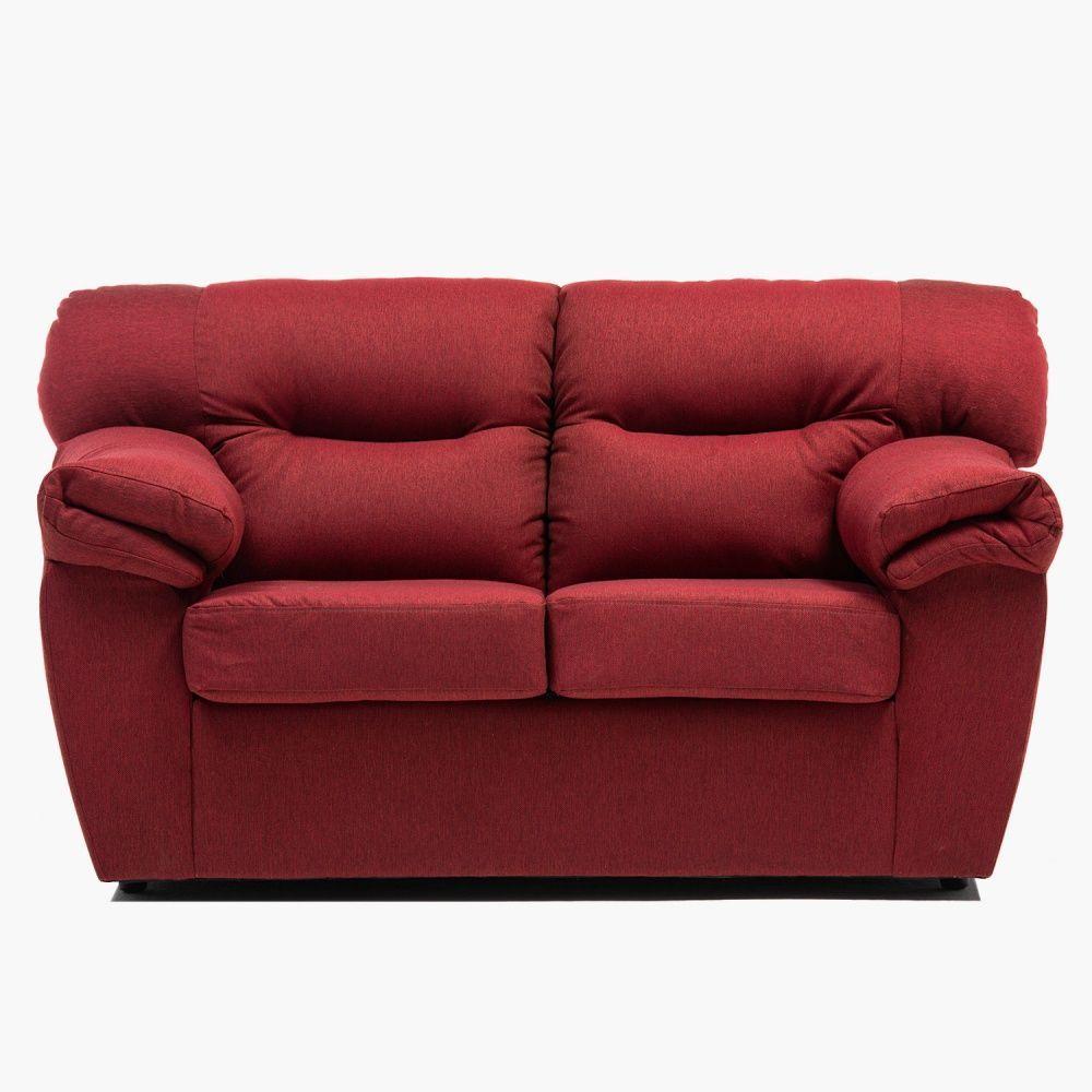 Sofa Zeus 2C Tela Burdeo-0