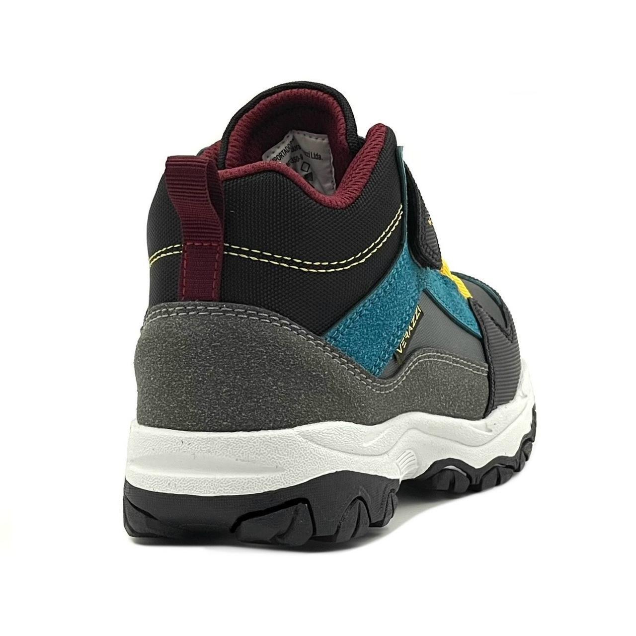 Zapatilla Outdoor Gris Niño Verazzi-2