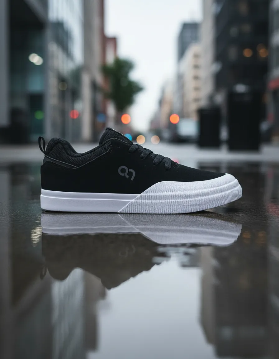 Zapatilla Urbana-Skate Cuero Black Hombre Anthology-1