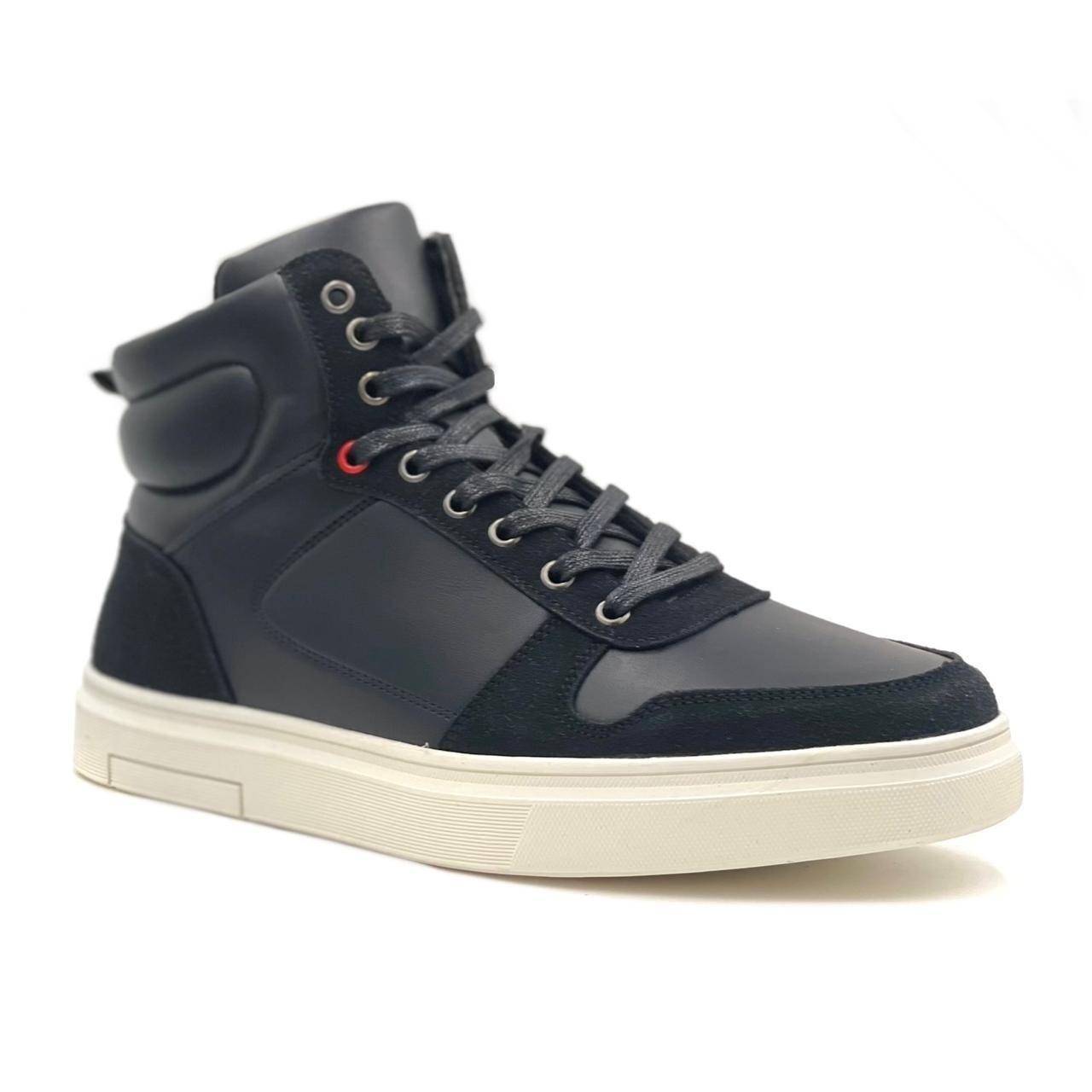 Zapatilla Urbana Caña Alta Black II  Verazzi -3