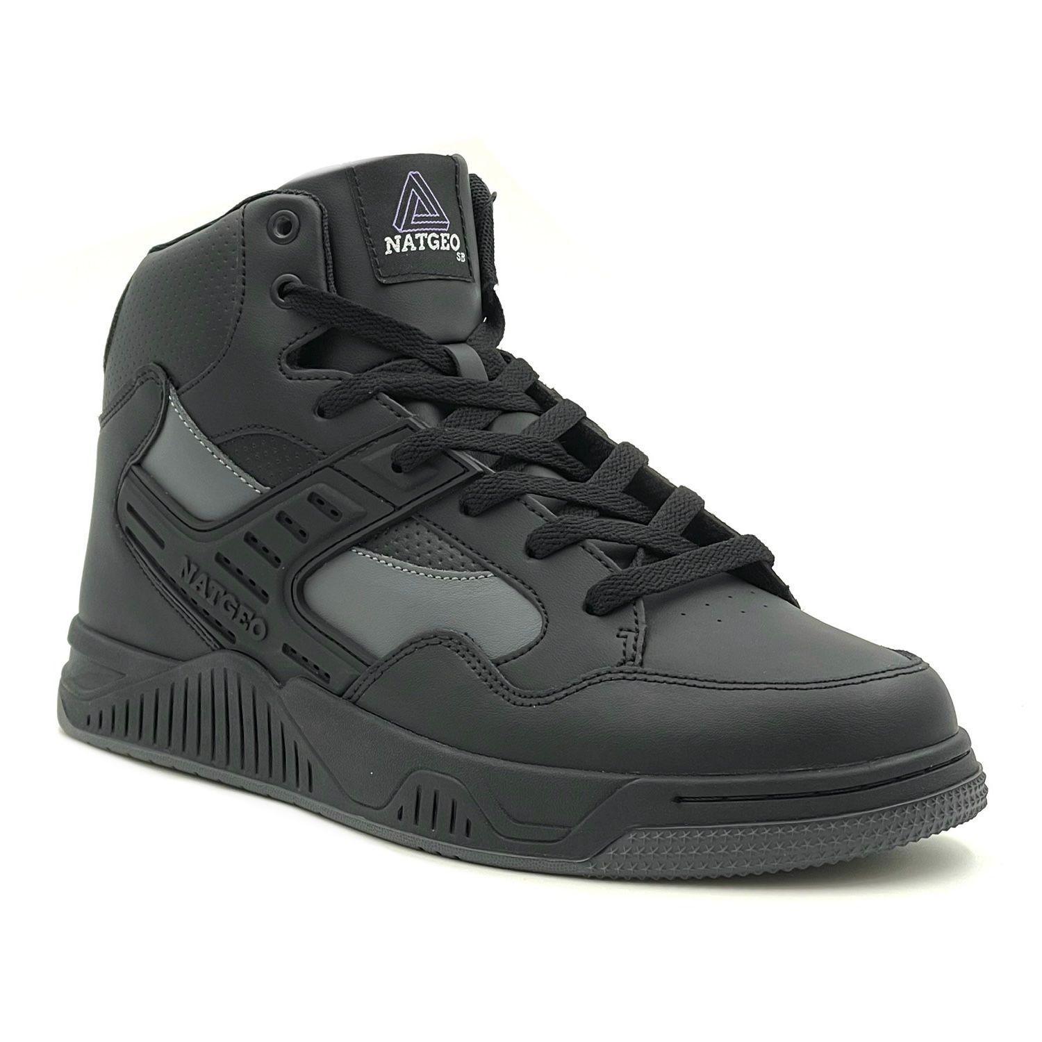 Zapatilla Urbana Caña Black Hombre Nat Geo-3