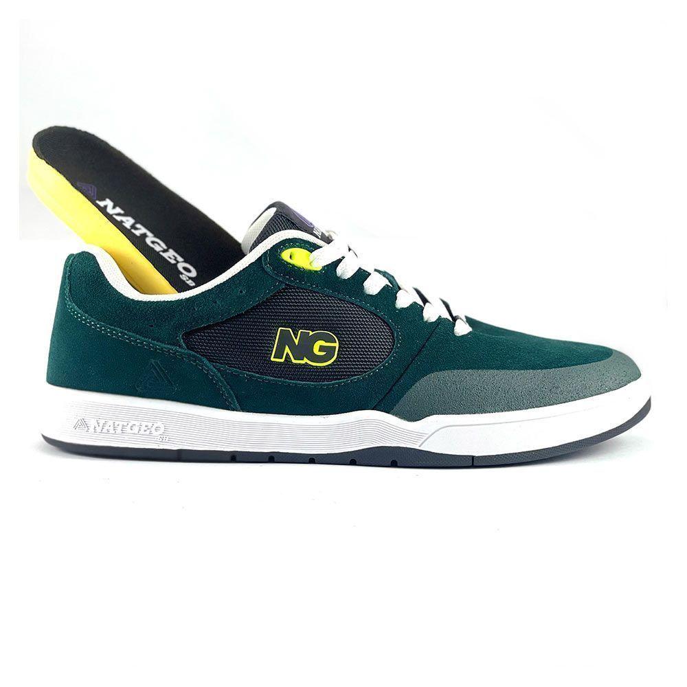 Zapatilla Hombre Urbana Cuero Green Nat Geo-5