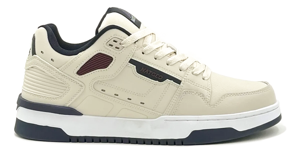 Zapatilla Hombre Urbana Beige NatGeo-2