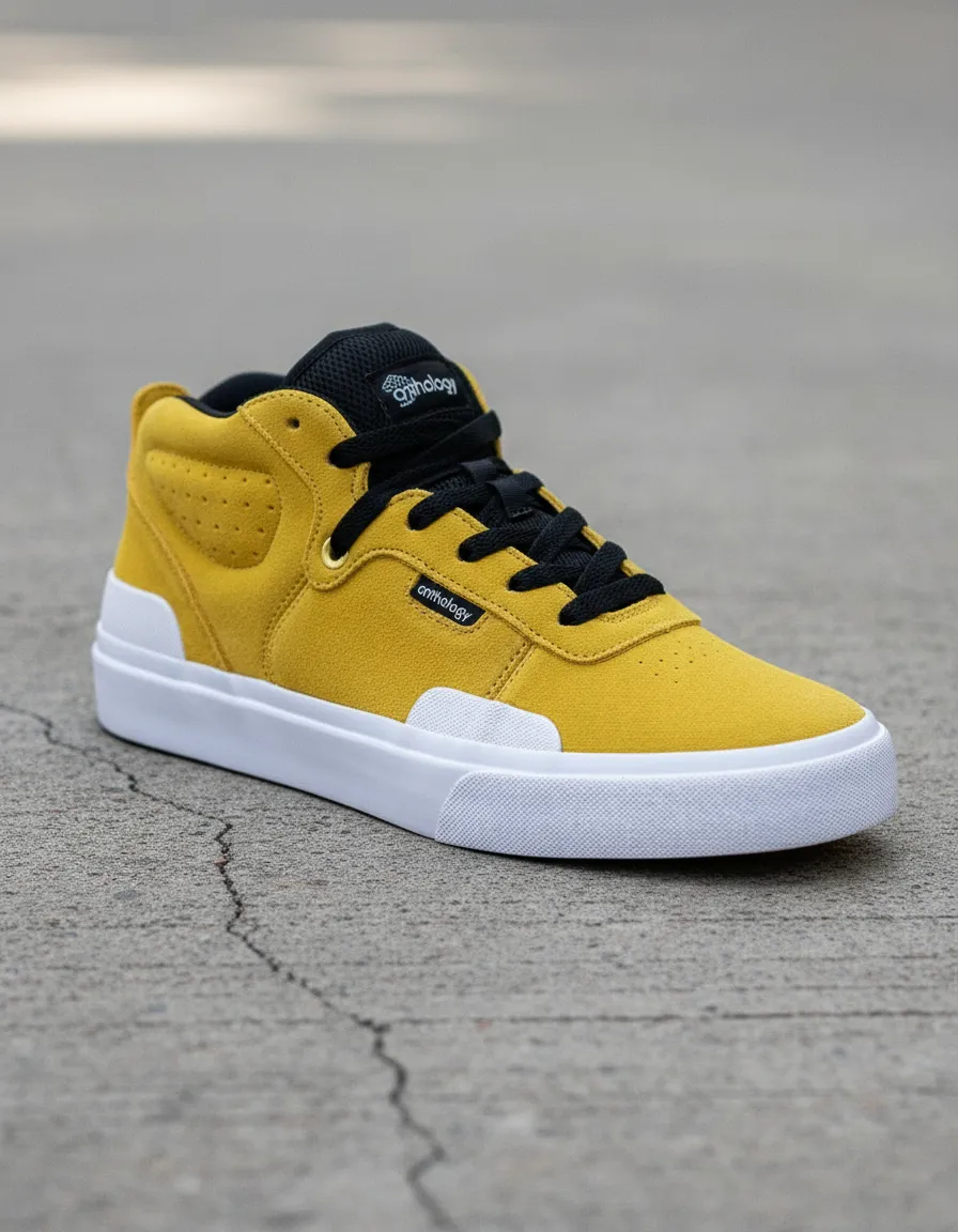 Zapatilla Hombre Skate Mid Cut Vulc 100% Cuero Anthology-0