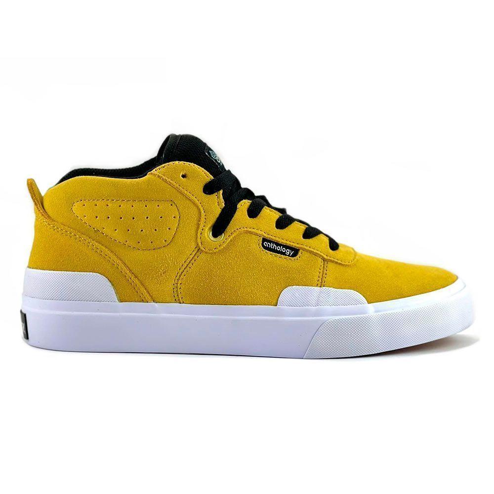 Zapatilla Hombre Skate Mid Cut Vulc 100% Cuero Anthology-2