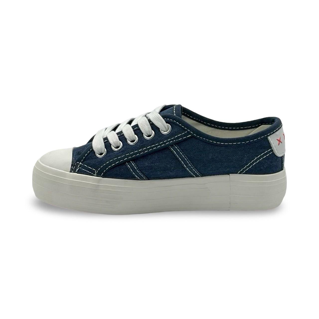 Zapatilla Niño Lona  Azul Verazzi-2