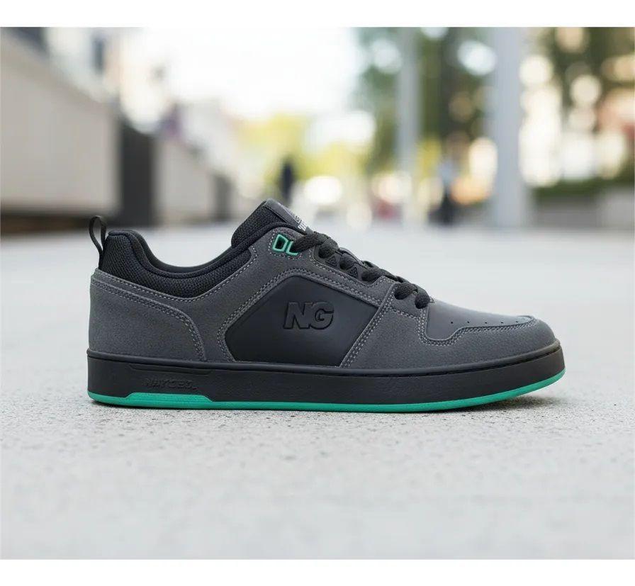 Zapatilla Hombre Cuero Urbana Gris NatGeo-0