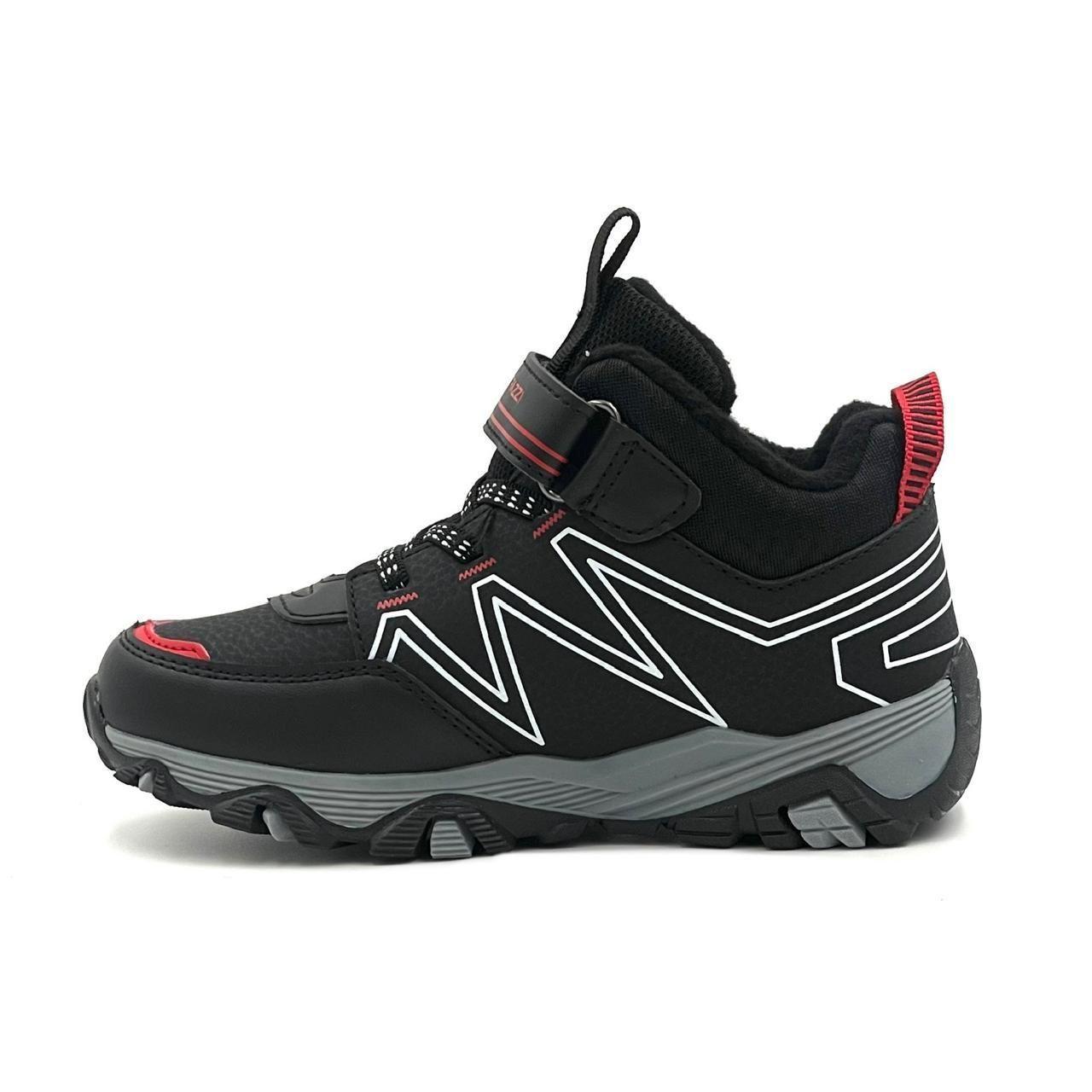Zapatilla Niño Outdoor Negro Verazzi-2