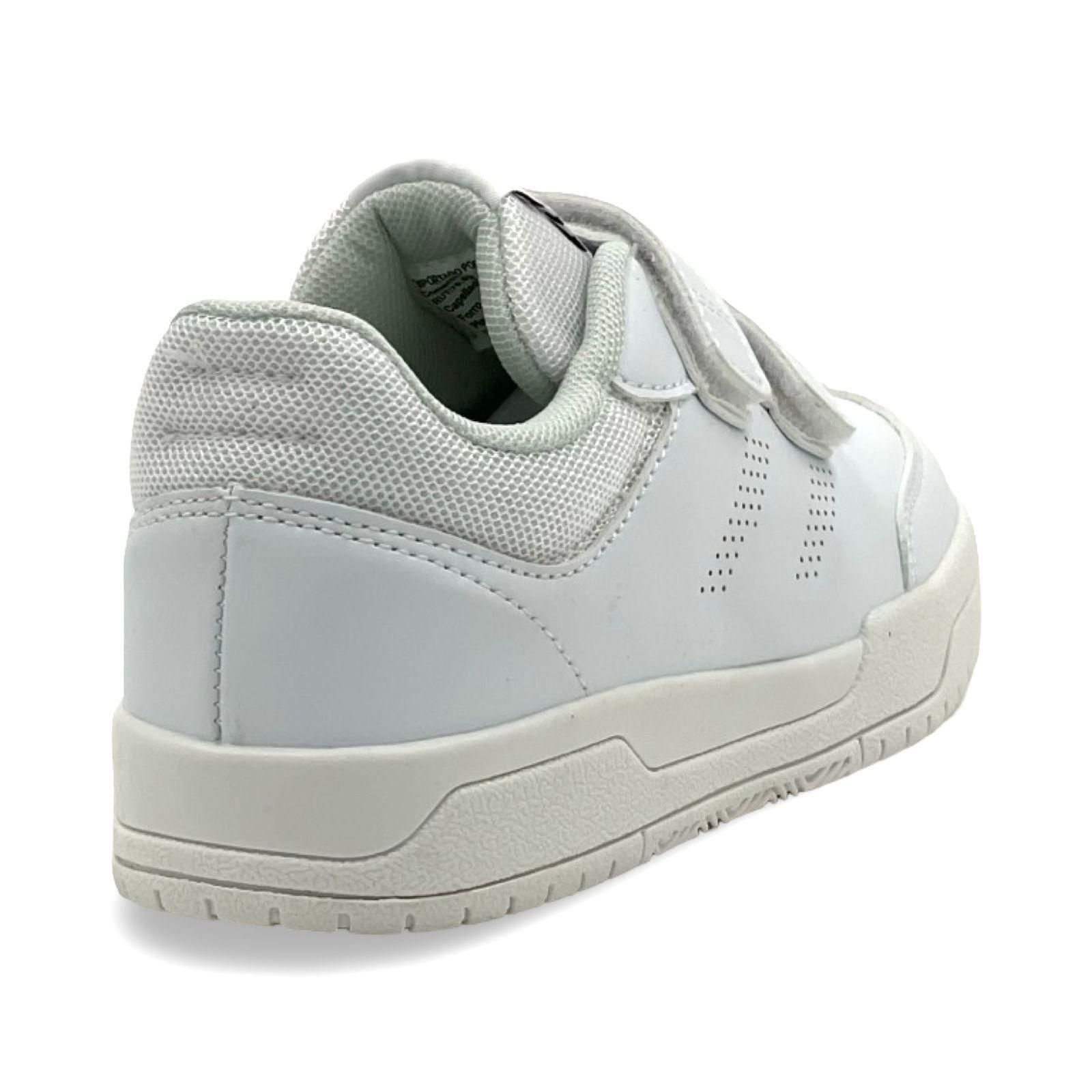 Zapatilla Blanca Escolar Unisex Verazzi-2