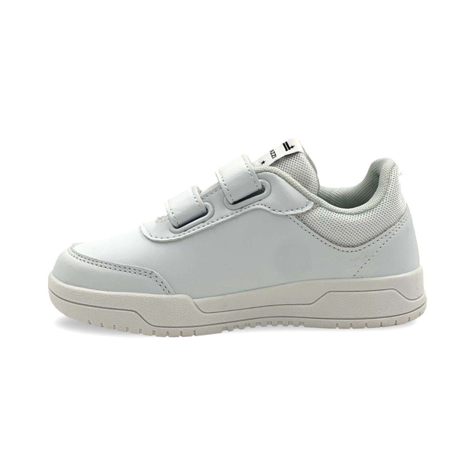 Zapatilla Blanca Escolar Unisex Verazzi-3