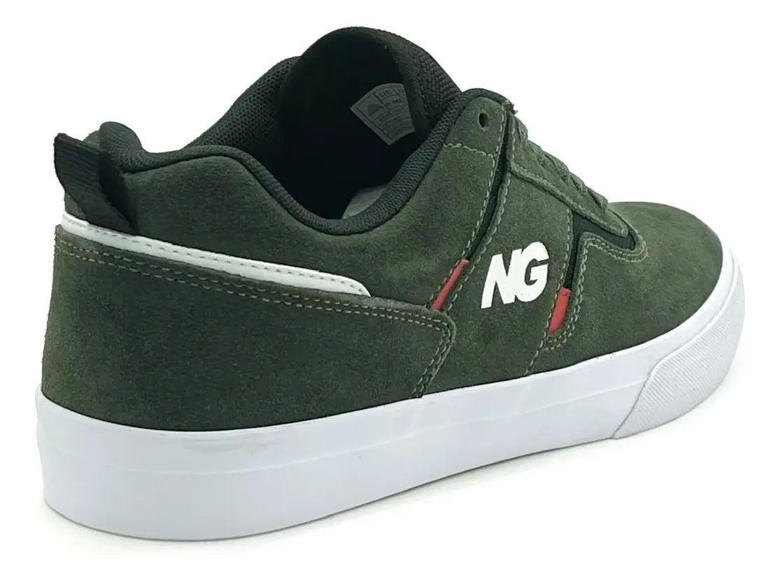 Zapatilla Hombre Skate Vulc / 100% Cuero Reno NatGeo-4