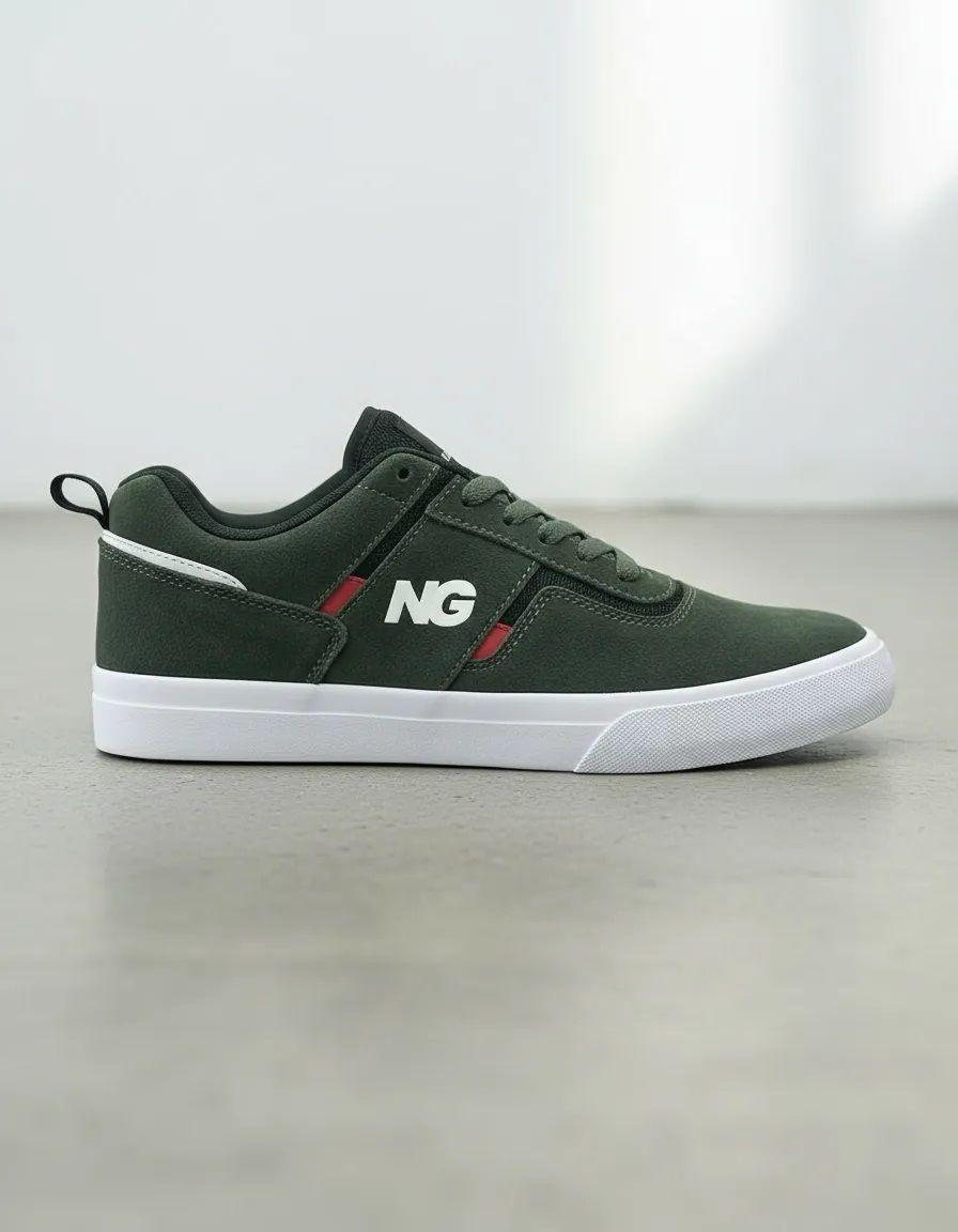 Zapatilla Hombre Skate Vulc / 100% Cuero Reno NatGeo-0