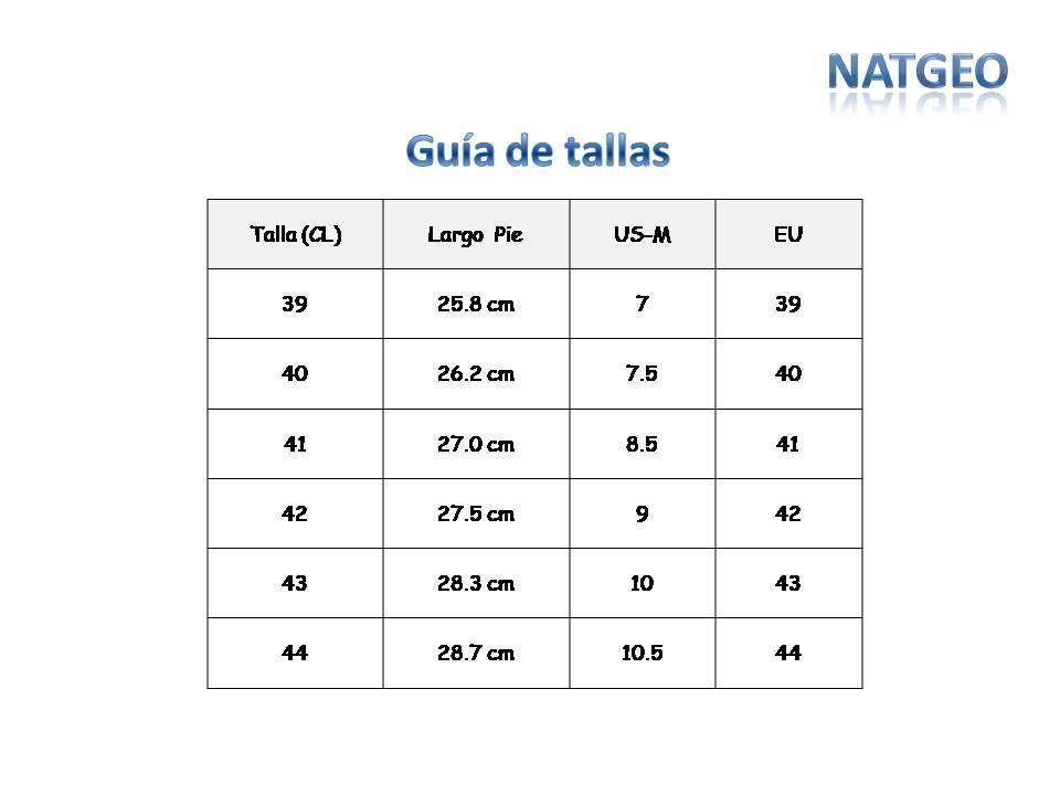 Zapatilla Escolar Juvenil 100% Cuero  NatGeo-2