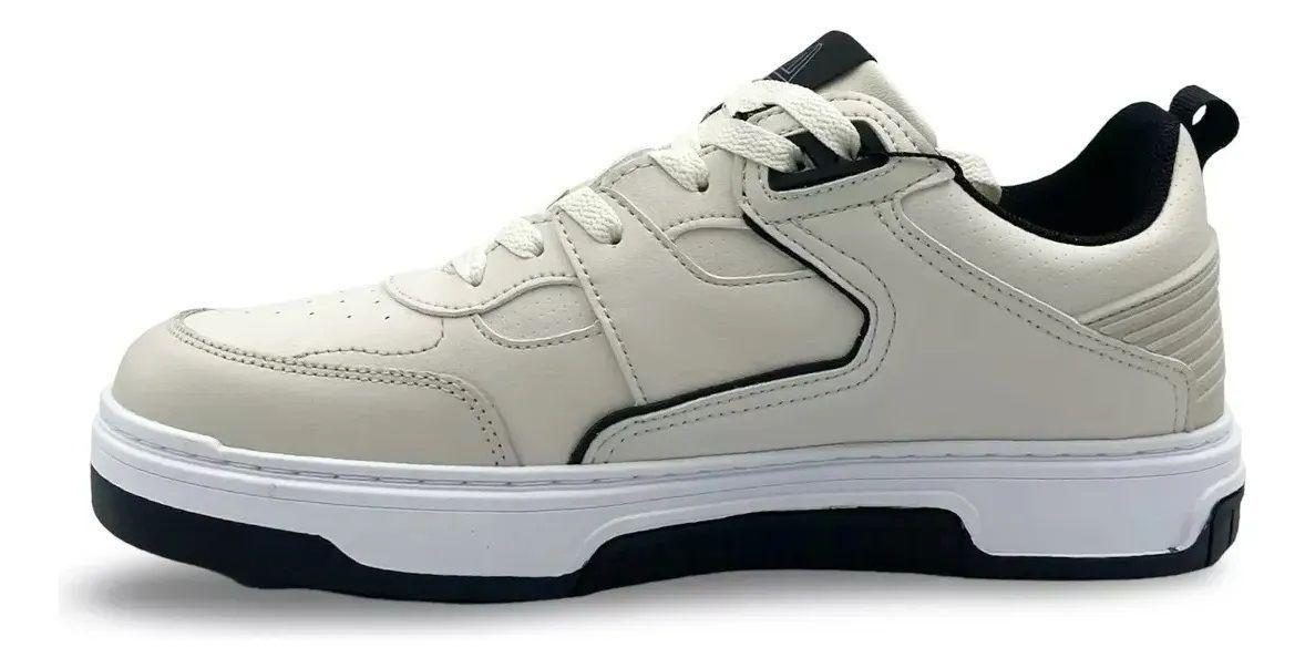Zapatilla Urbana Crema Hombre Nat Geo-2