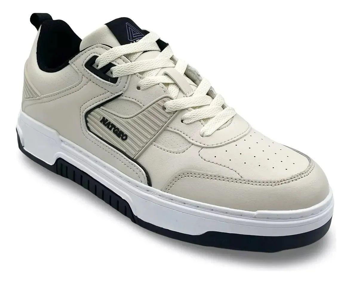 Zapatilla Urbana Crema Hombre Nat Geo-3