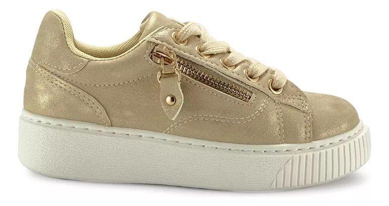 Zapatilla Urbana Niña Gold Verazzi-0