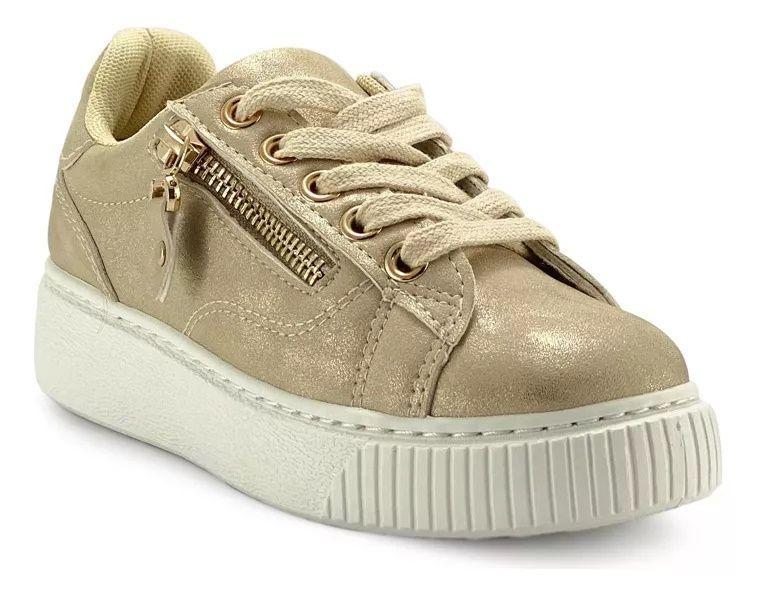 Zapatilla Urbana Niña Gold Verazzi-3