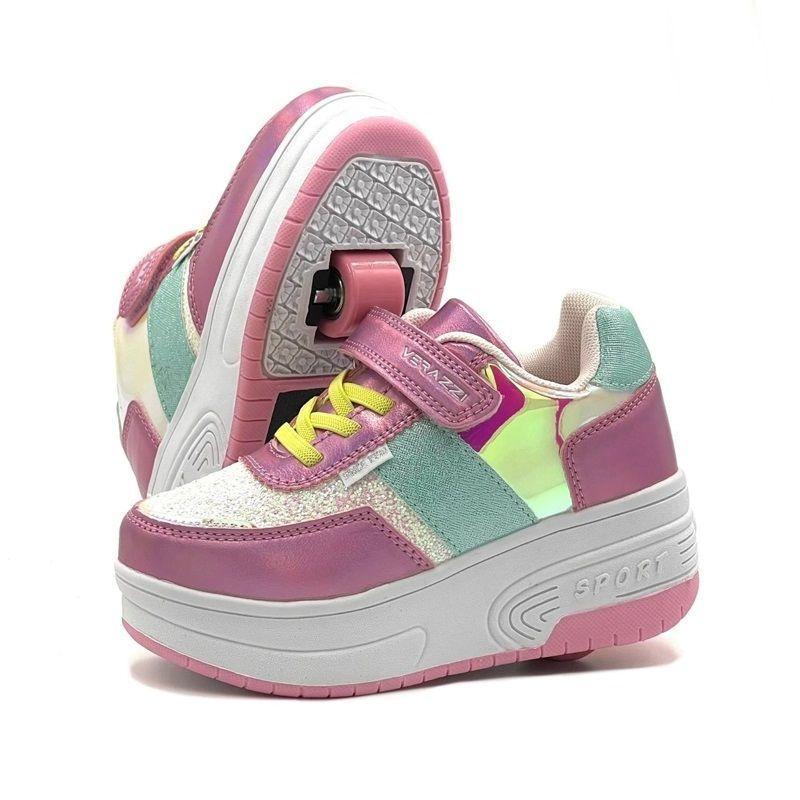 Zapatillas con Ruedas Niñas Verazzi-1