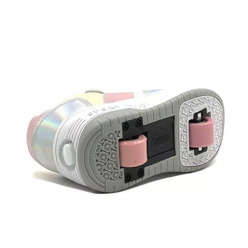 Zapatillas con 2 Ruedas Niñas-2