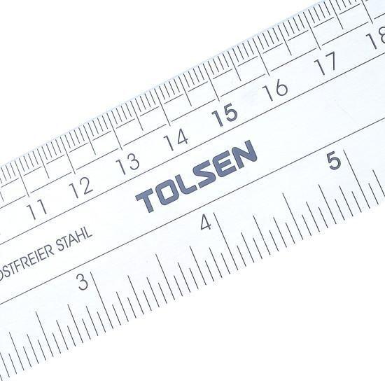 Escuadra Carpintero Aluminio 250mm/10  Tolsen-1