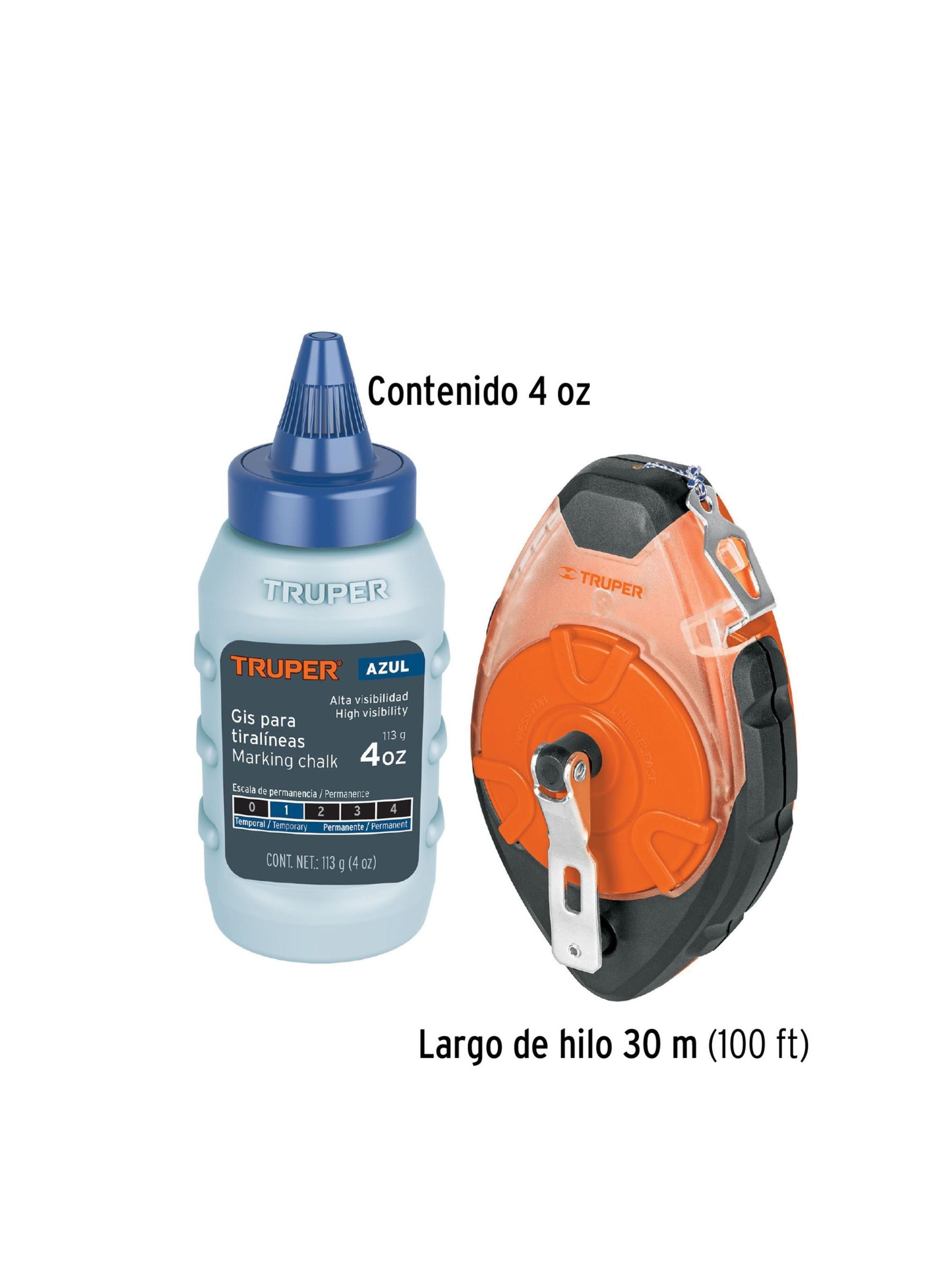 Tiralíneas Profesional 30mts - Truper-2