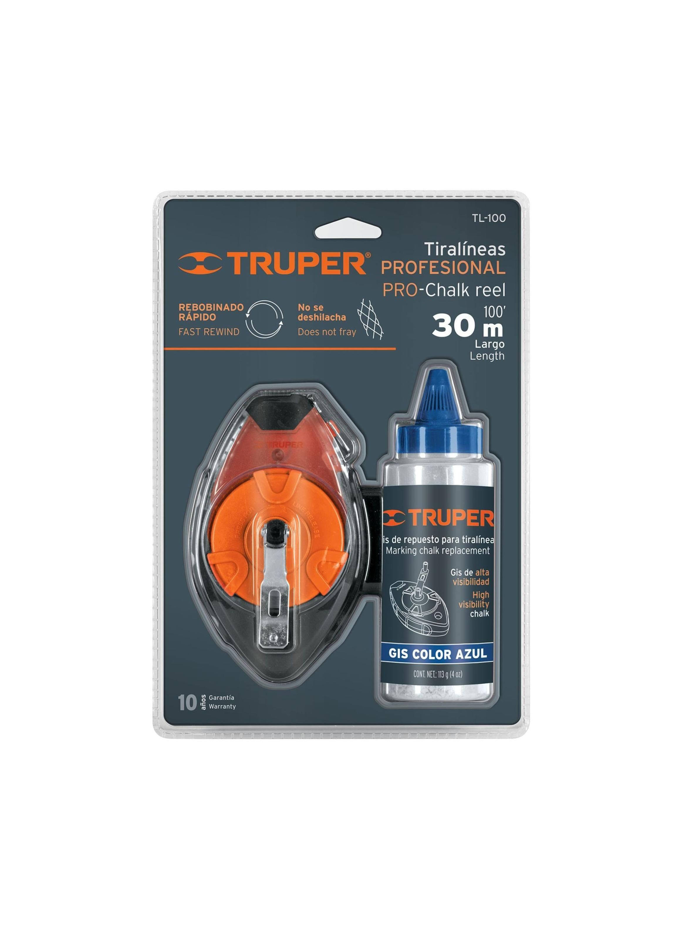 Tiralíneas Profesional 30mts - Truper-3