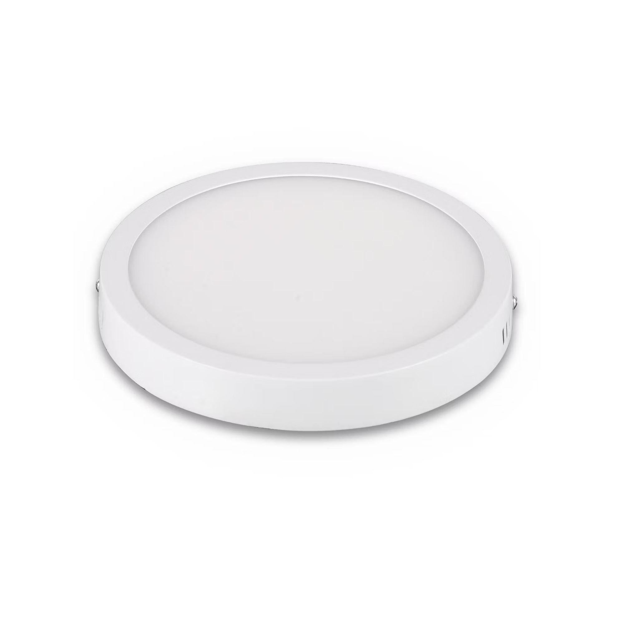 Panel Led Slim Sobrepuesto Cuerpo de Aluminio luz fría 6500K 18W - Macrotel-1