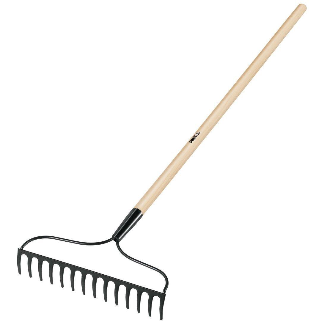 Rastrillo Jardinero 14 dientes / 48" Pretul-0