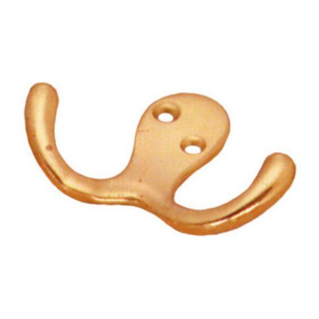 Gancho Percha Doble Bronceado Lioi-0