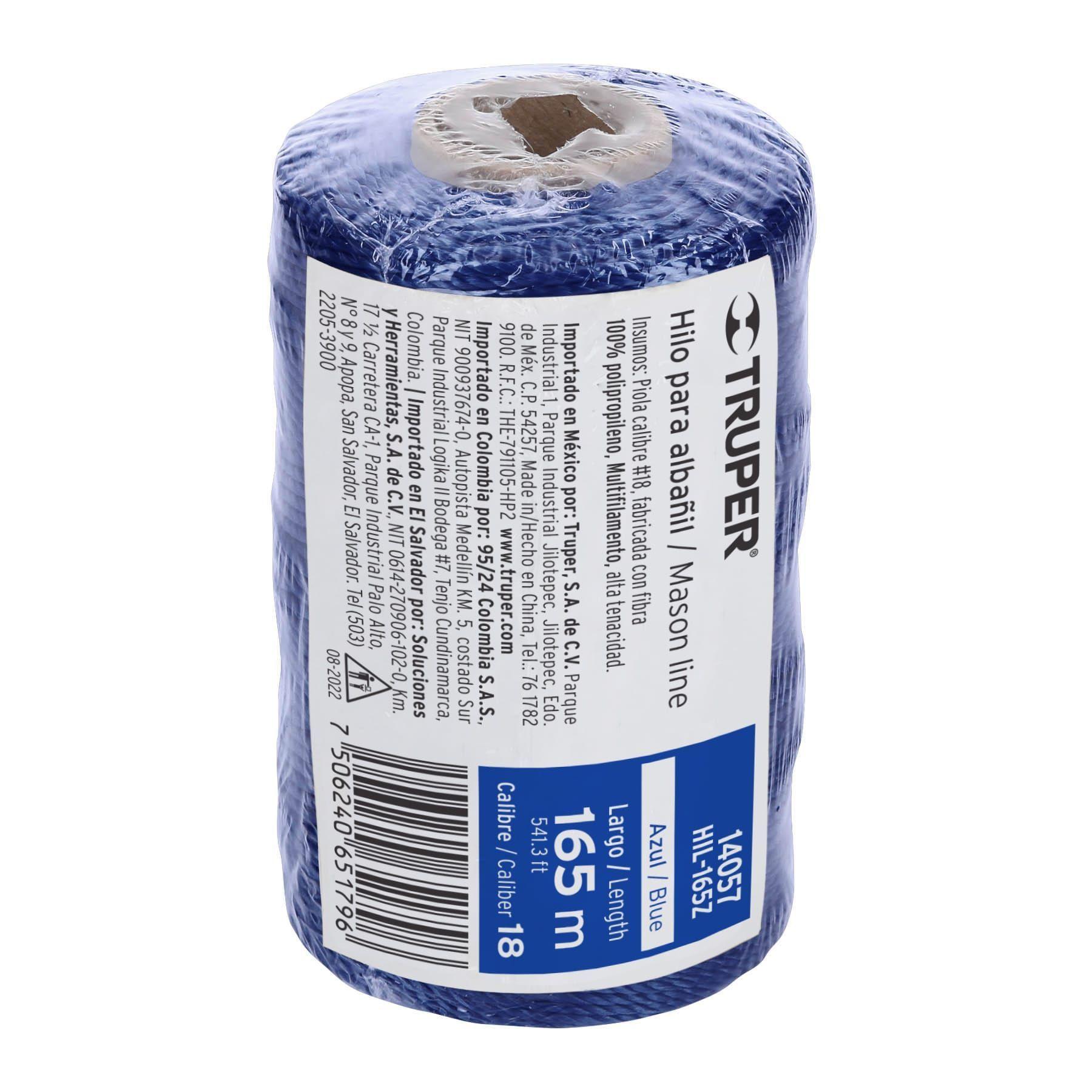 Hilo para albañil 165mts Azul Truper-1
