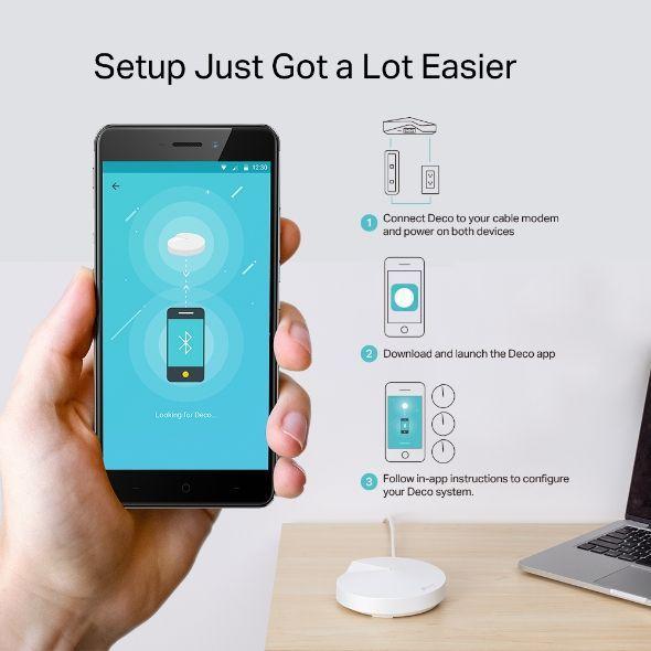 Sistema Wifi 5 Mesh Deco M5 Ac1300 2un. Tp-link-5