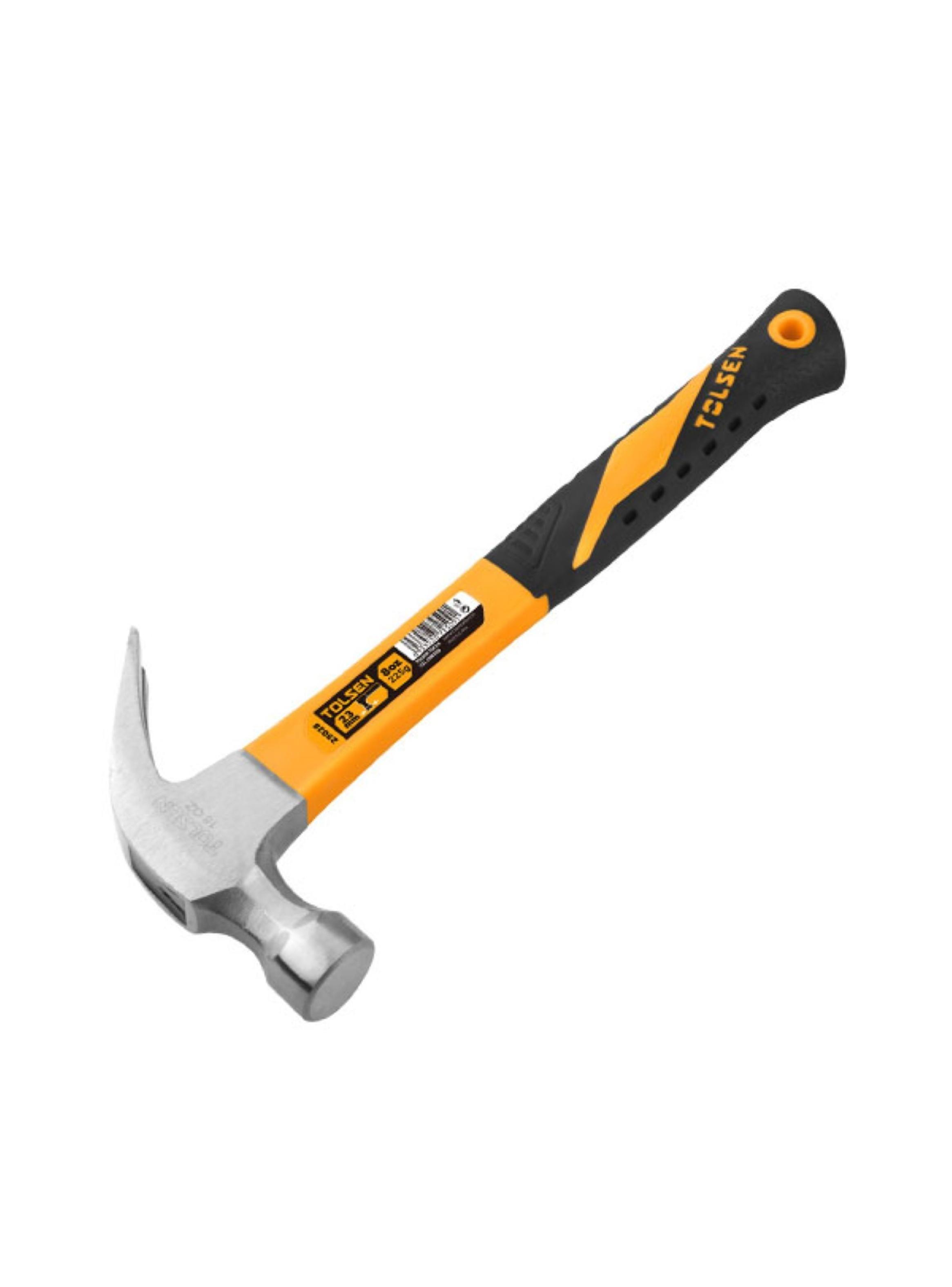 Martillo Mango Fibra de Vidrio 450g / 16oz / 29mm Tolsen-0