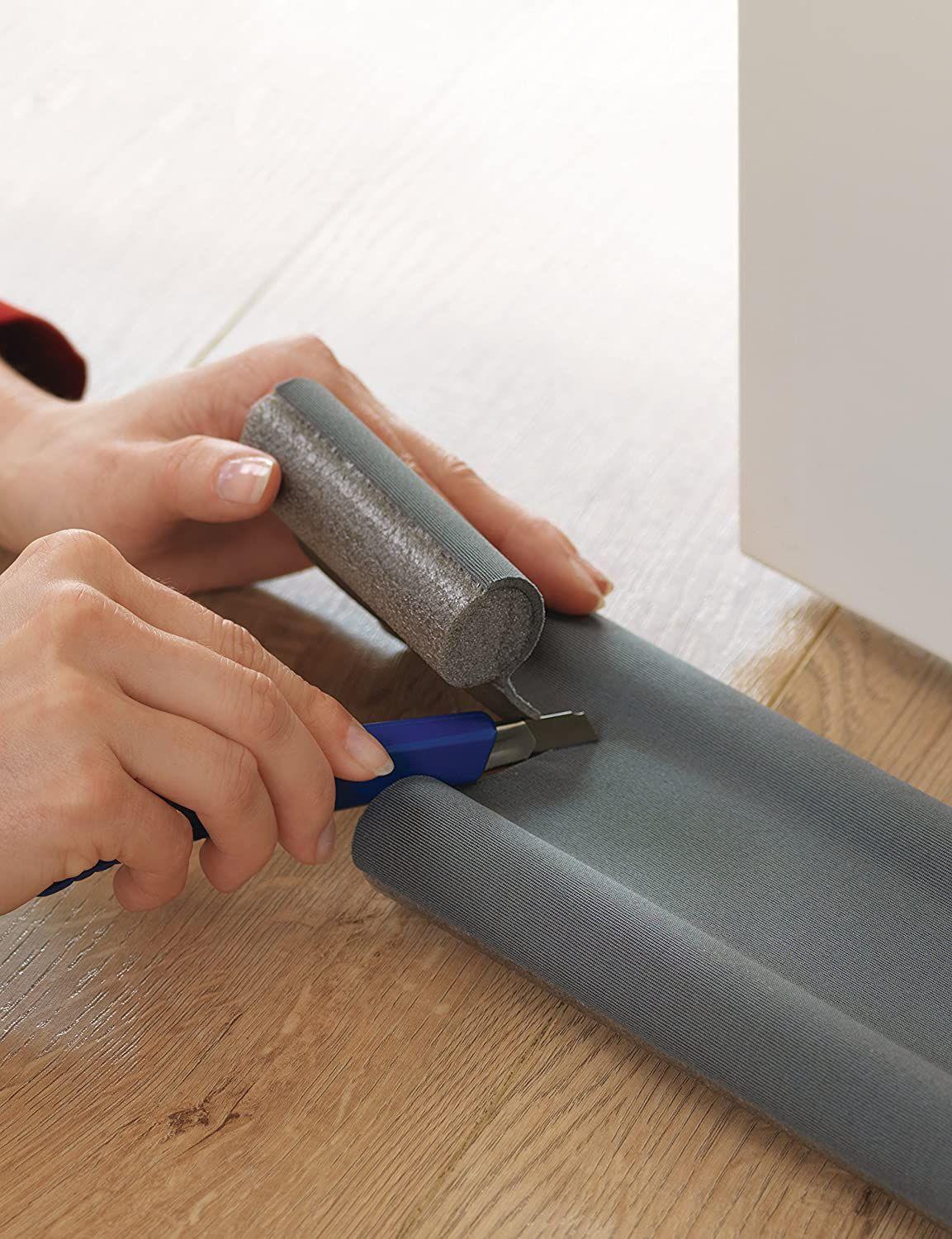 Pack 3 Tesamoll Aislante Puerta Doble Rollo 95cm Gris tesa-2