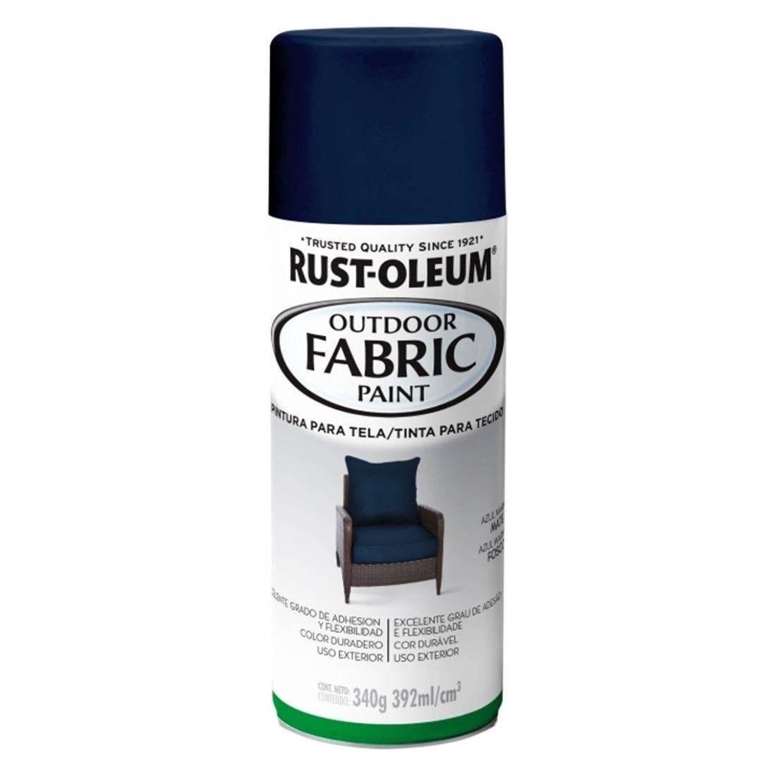 Fabric - Pintura para tela en Aerosol Azul Marino Rust Oleum-0