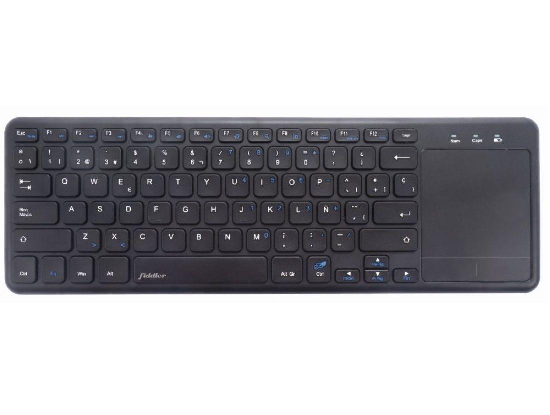 Teclado Inalámbrico Smart Tv Touchpad Fiddler-0
