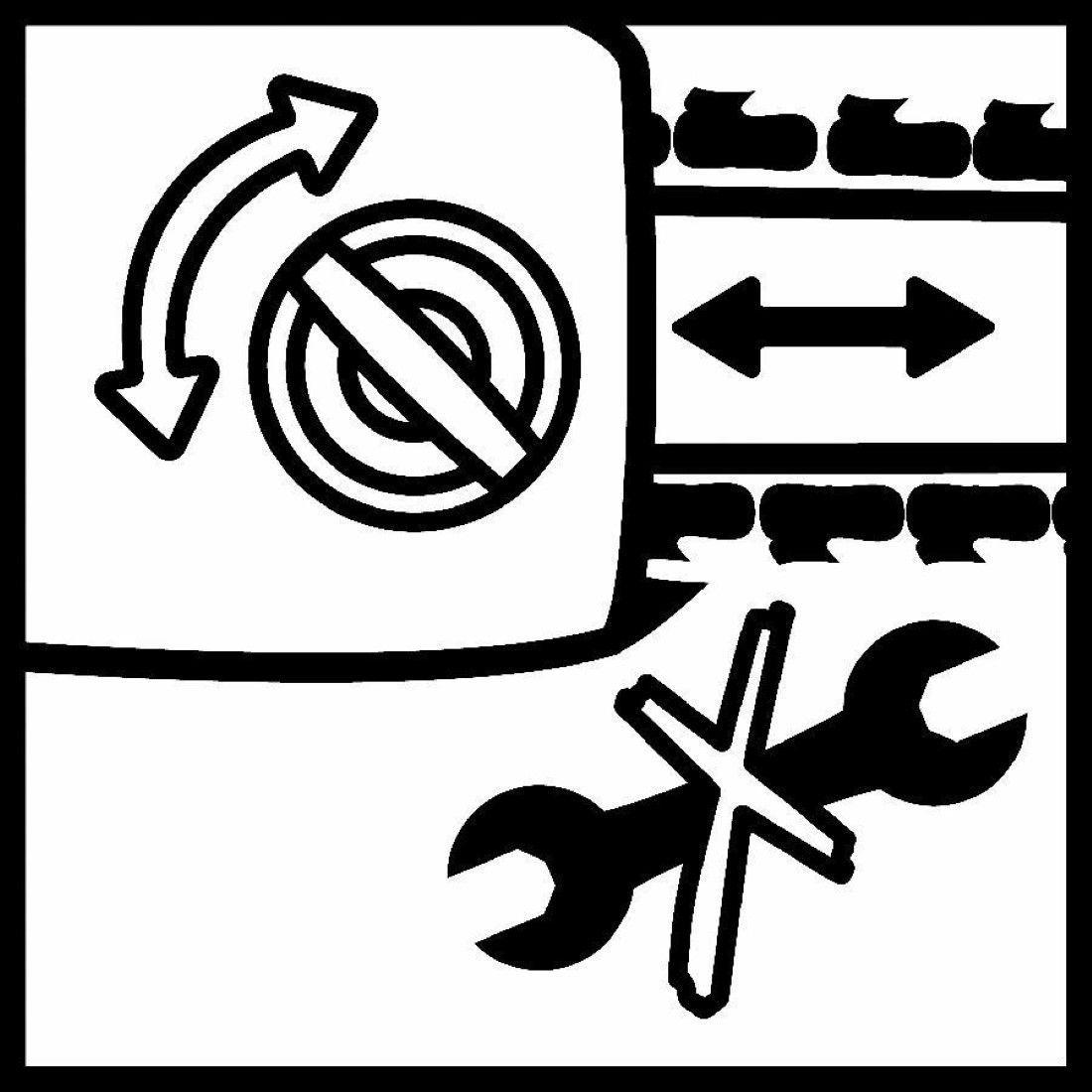 Motosierra inalámbrica 18V Expert sin batería 200mm Einhell-9