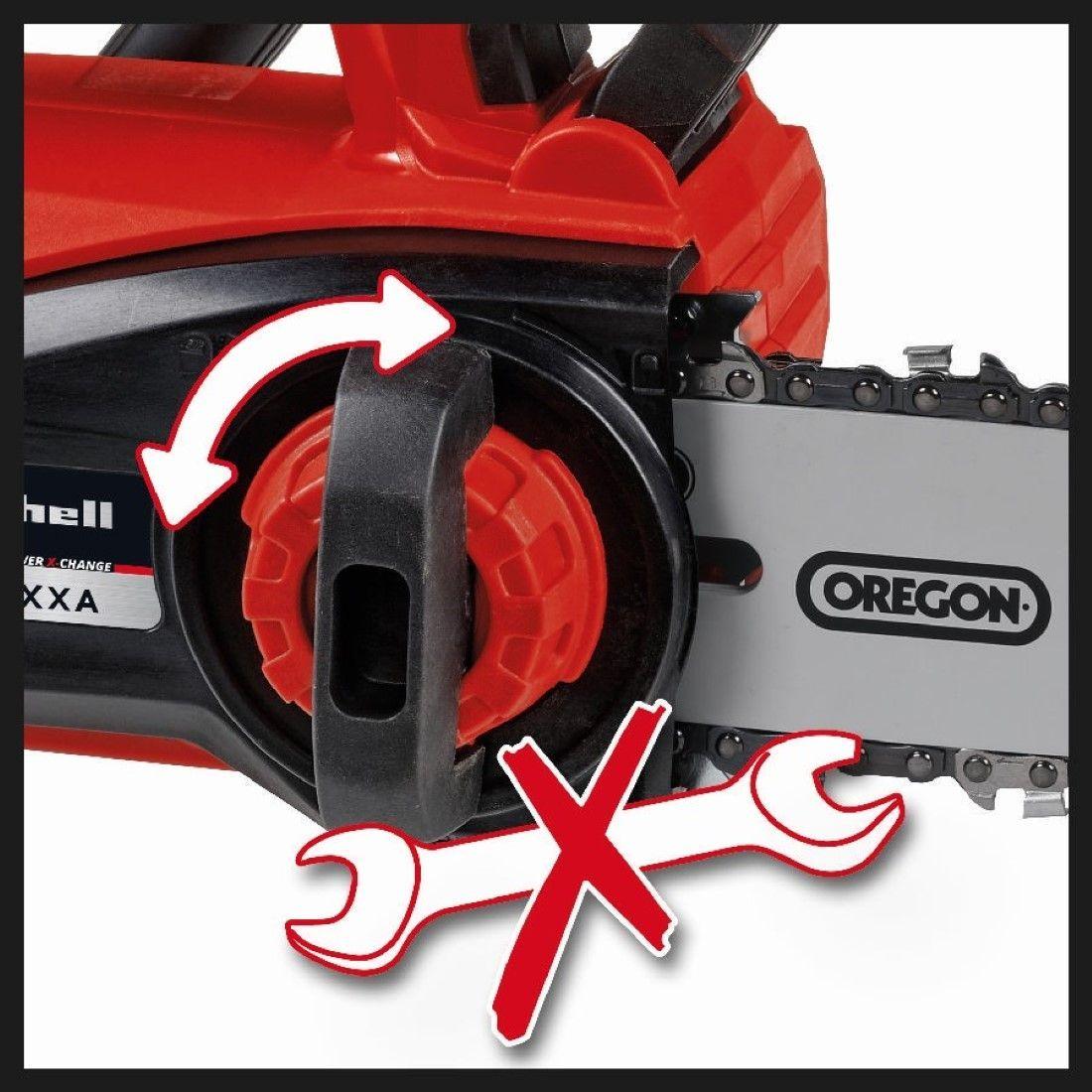 Motosierra inalámbrica 18V Expert sin batería 200mm Einhell-4