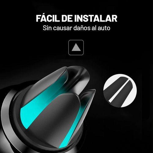 Soporte De Telefono Para Auto Rejilla 360° Magnetico Baseus-1