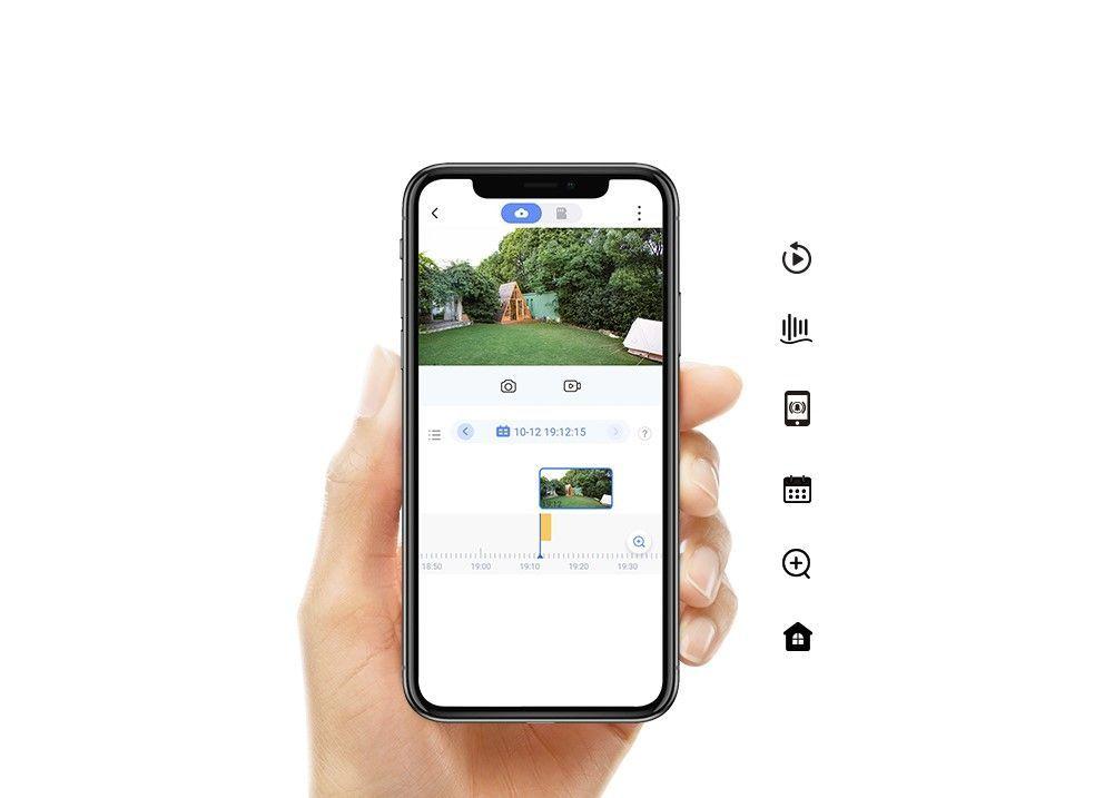 Kit Cámara De Seguridad A Batería Y Base Bc1-b1 Ezviz-9