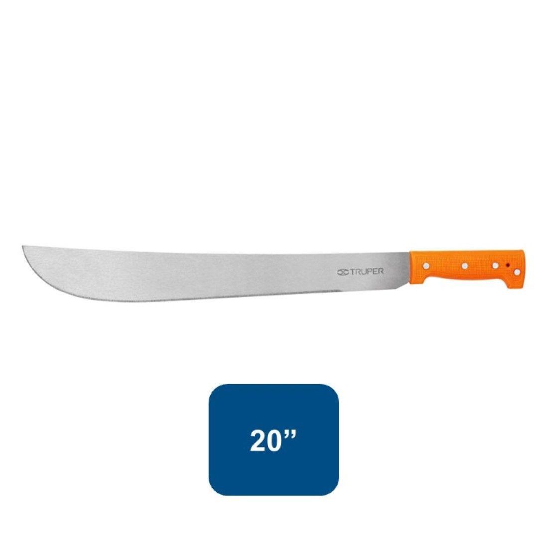 Machete mango plástico 20" Truper-0