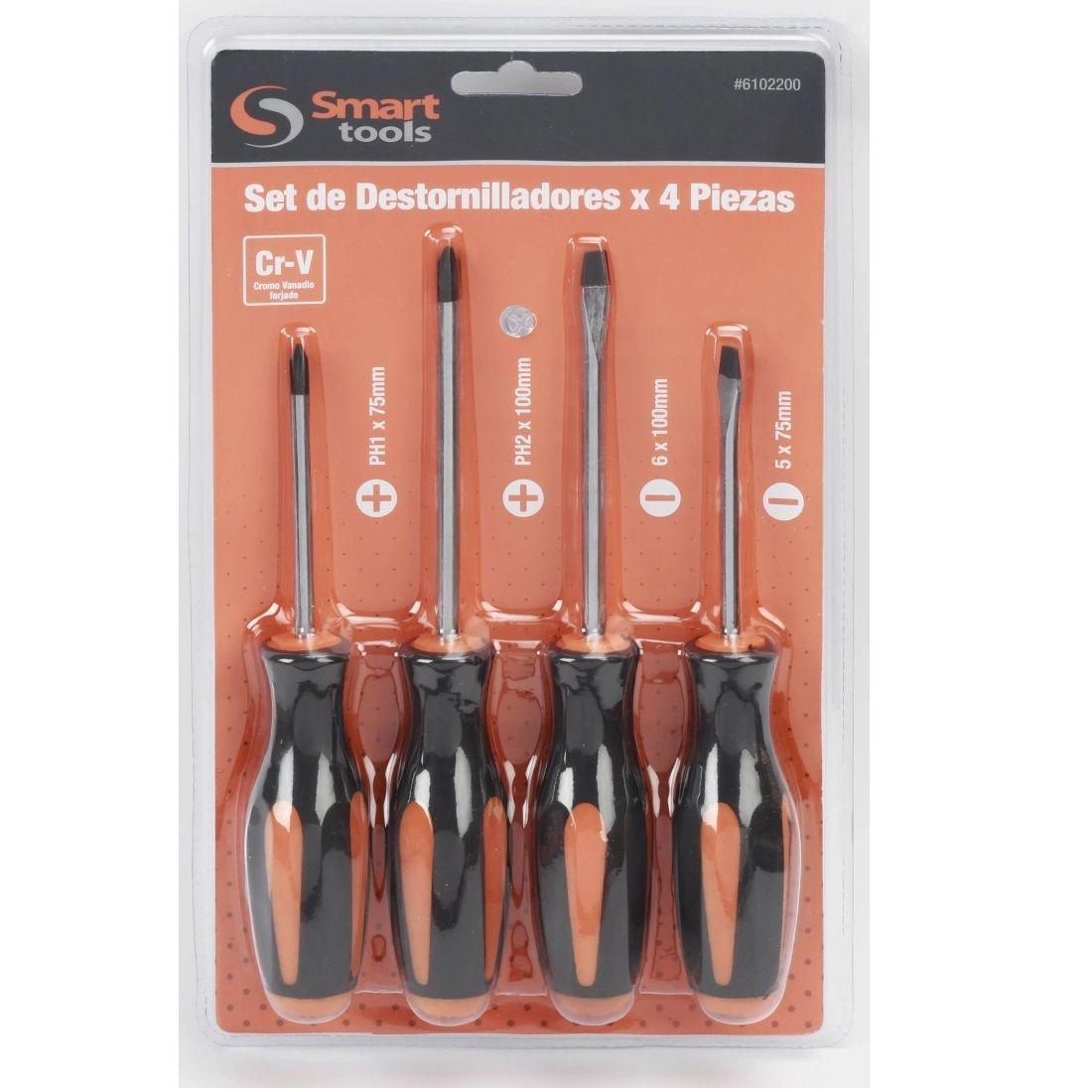 Set de destornilladores 4un Smart Tools-0