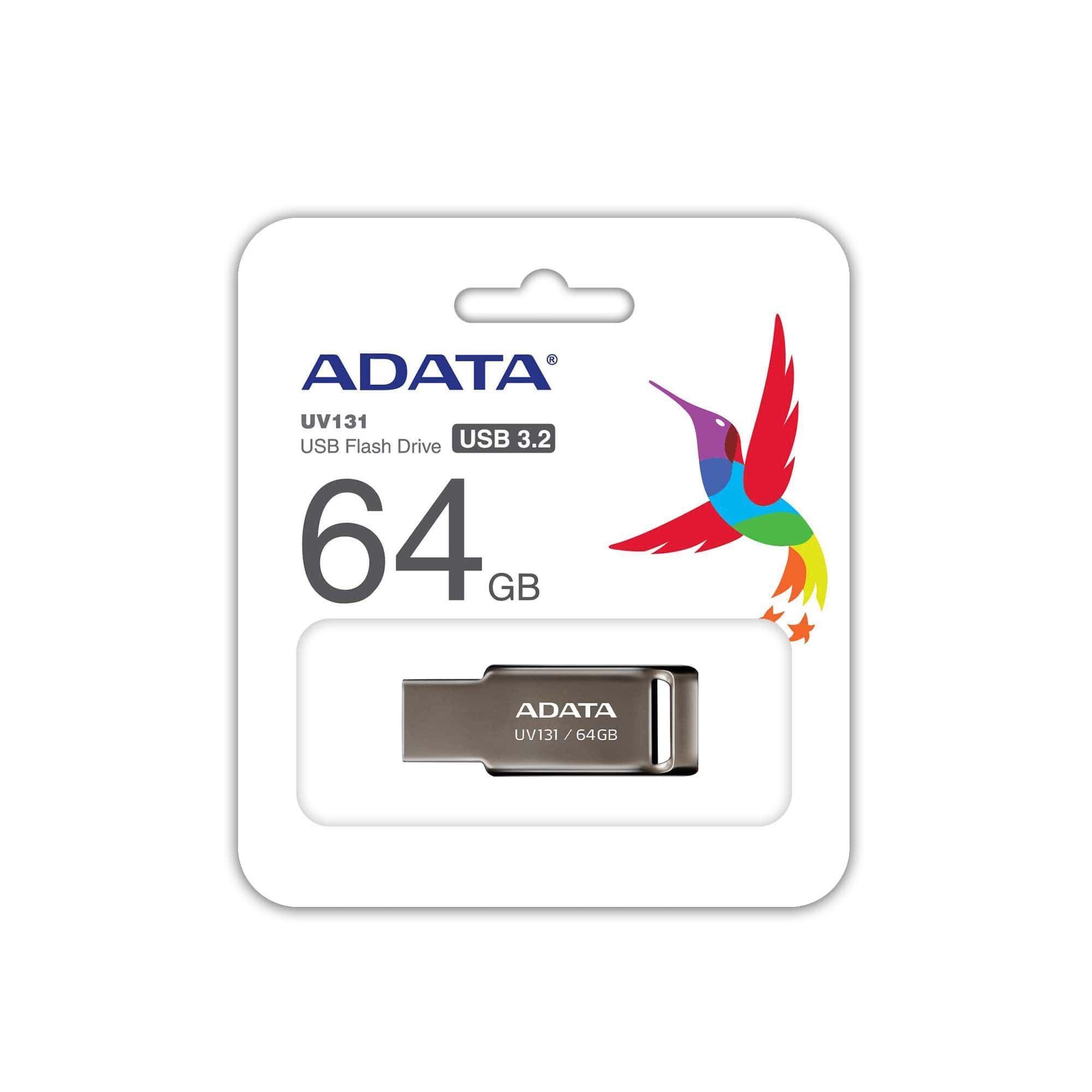 Pendrive UV131 Gray USB 3.2 64gb Adata-0