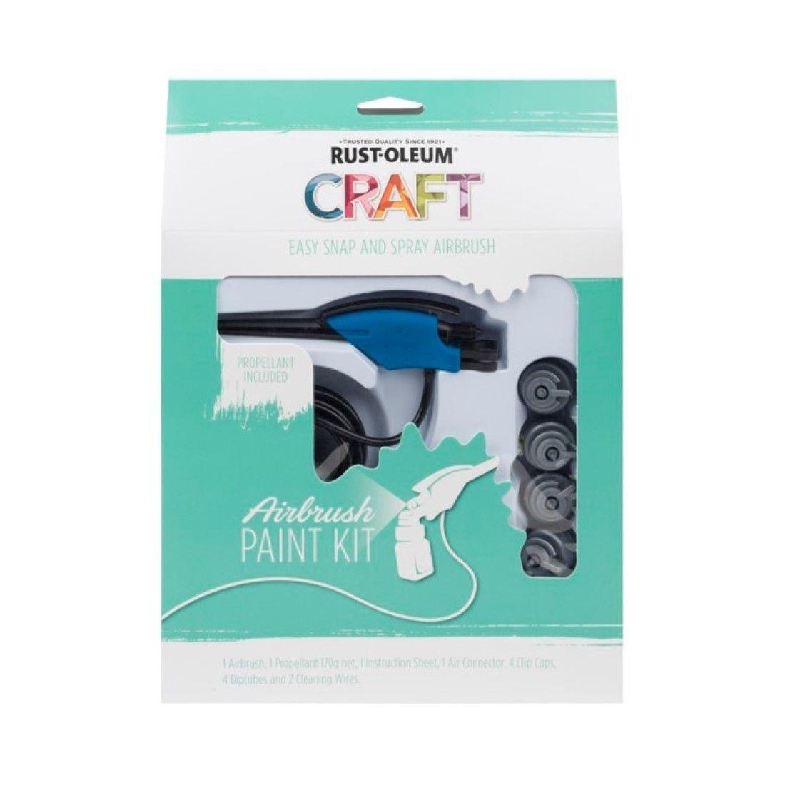 Aerógrafo / Pistola Airbrush Set Rust Oleum Craft-0