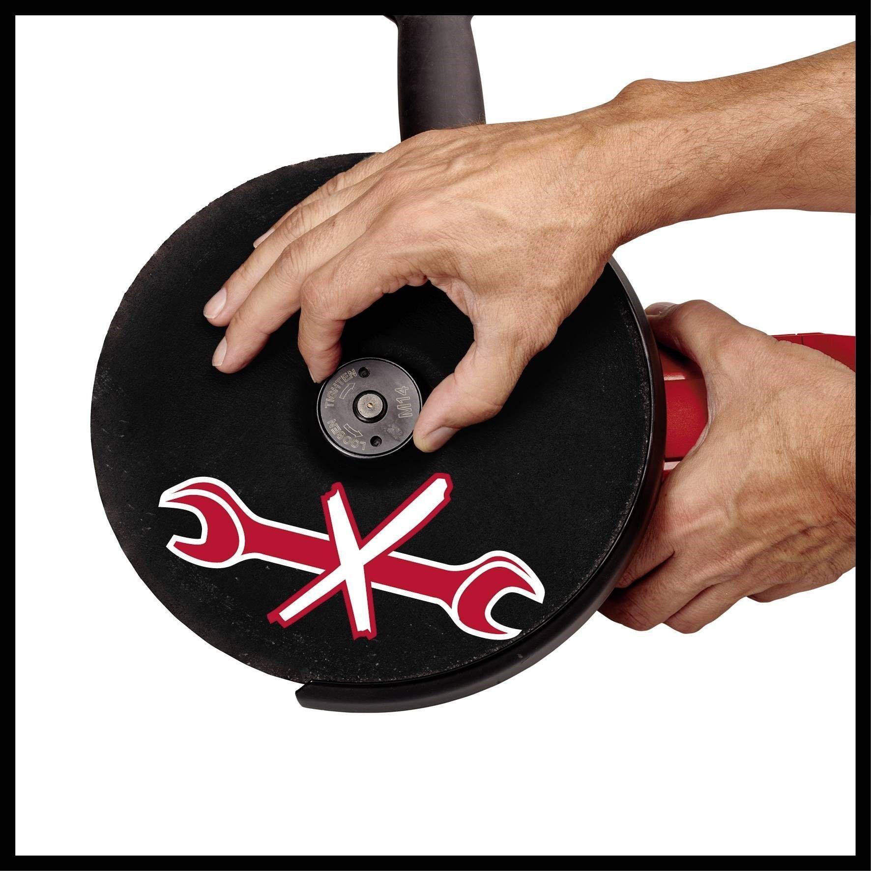 Esmeril Angular Inalámbrico 2x18V Expert Sin Batería Einhell-3