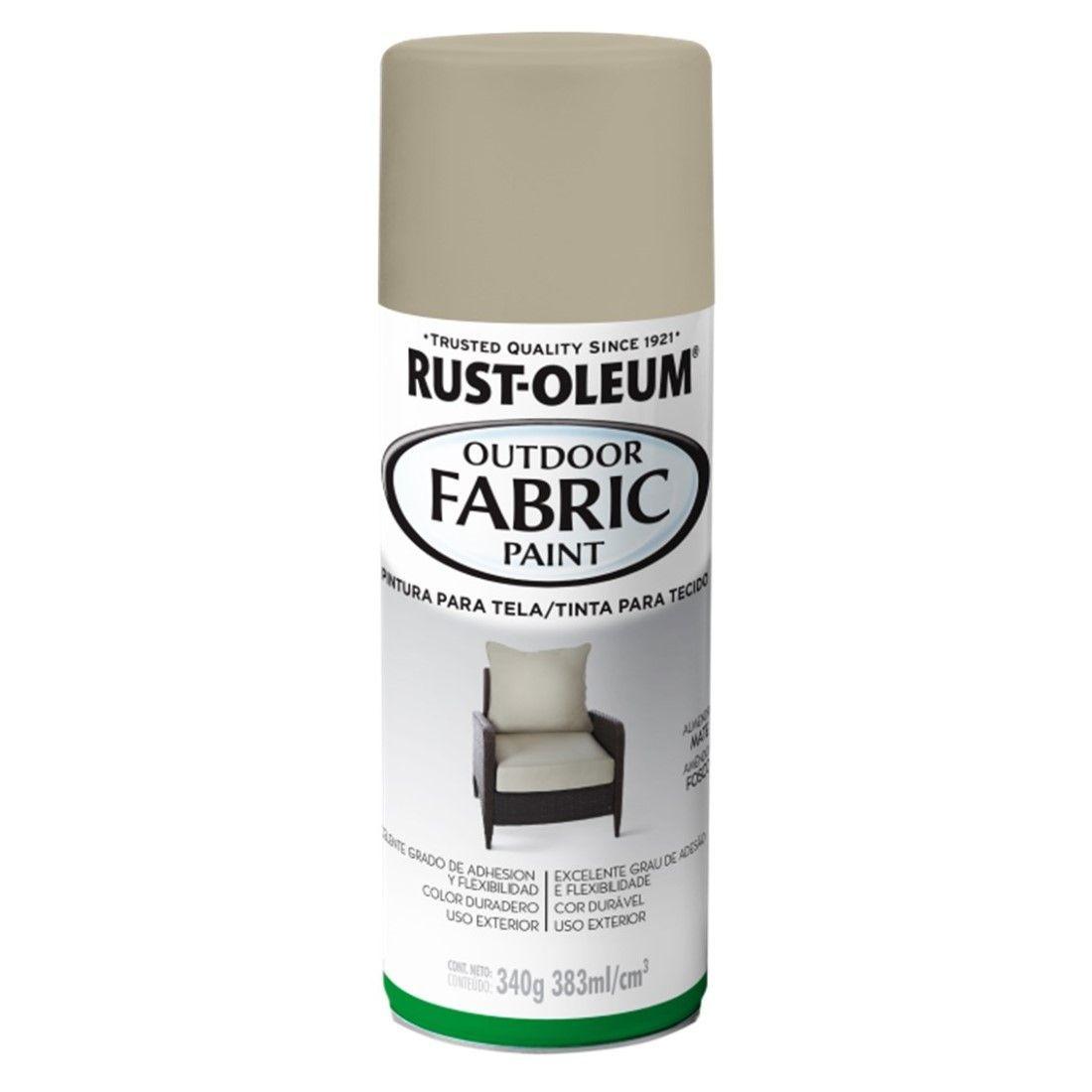 Fabric - Pintura para tela en Aerosol Almendra Rust Oleum-0