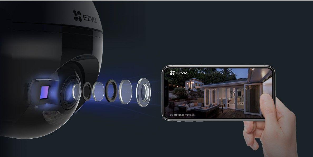 Ezviz Cámara Wifi Exterior Paneo E Inclinación 1080p (c8c)-2