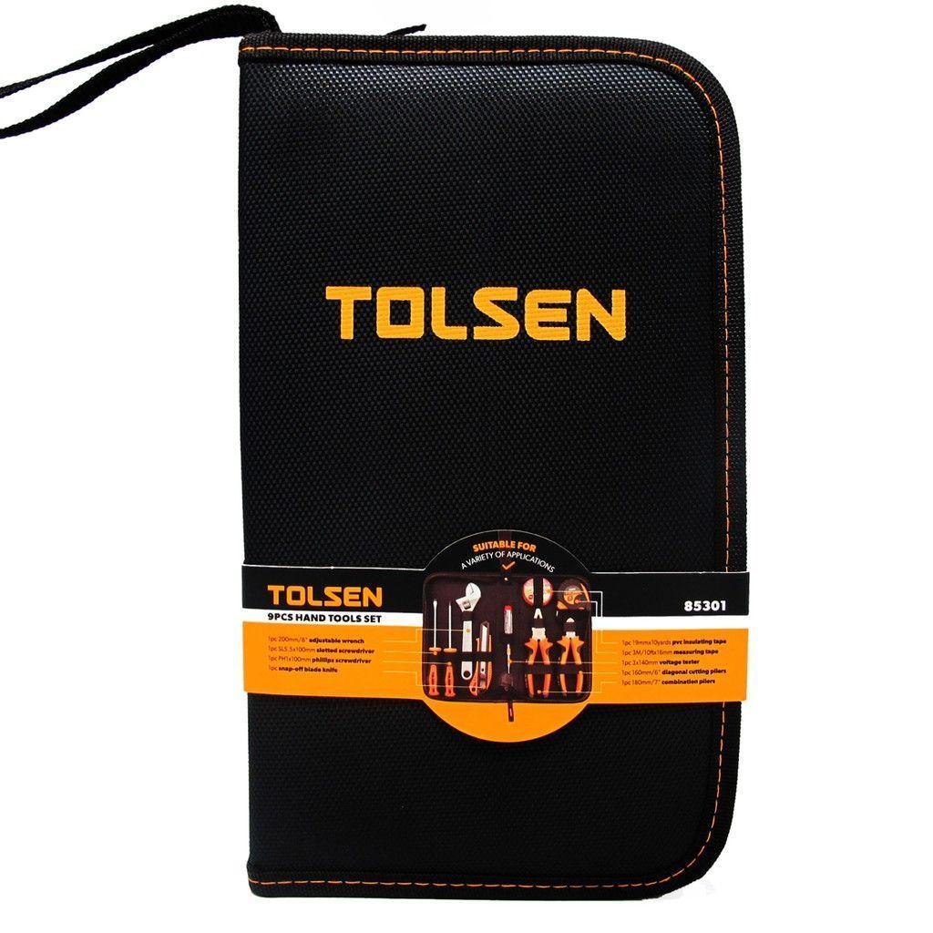 Herramientas Con Estuche Juego 9 Piezas Tolsen-1