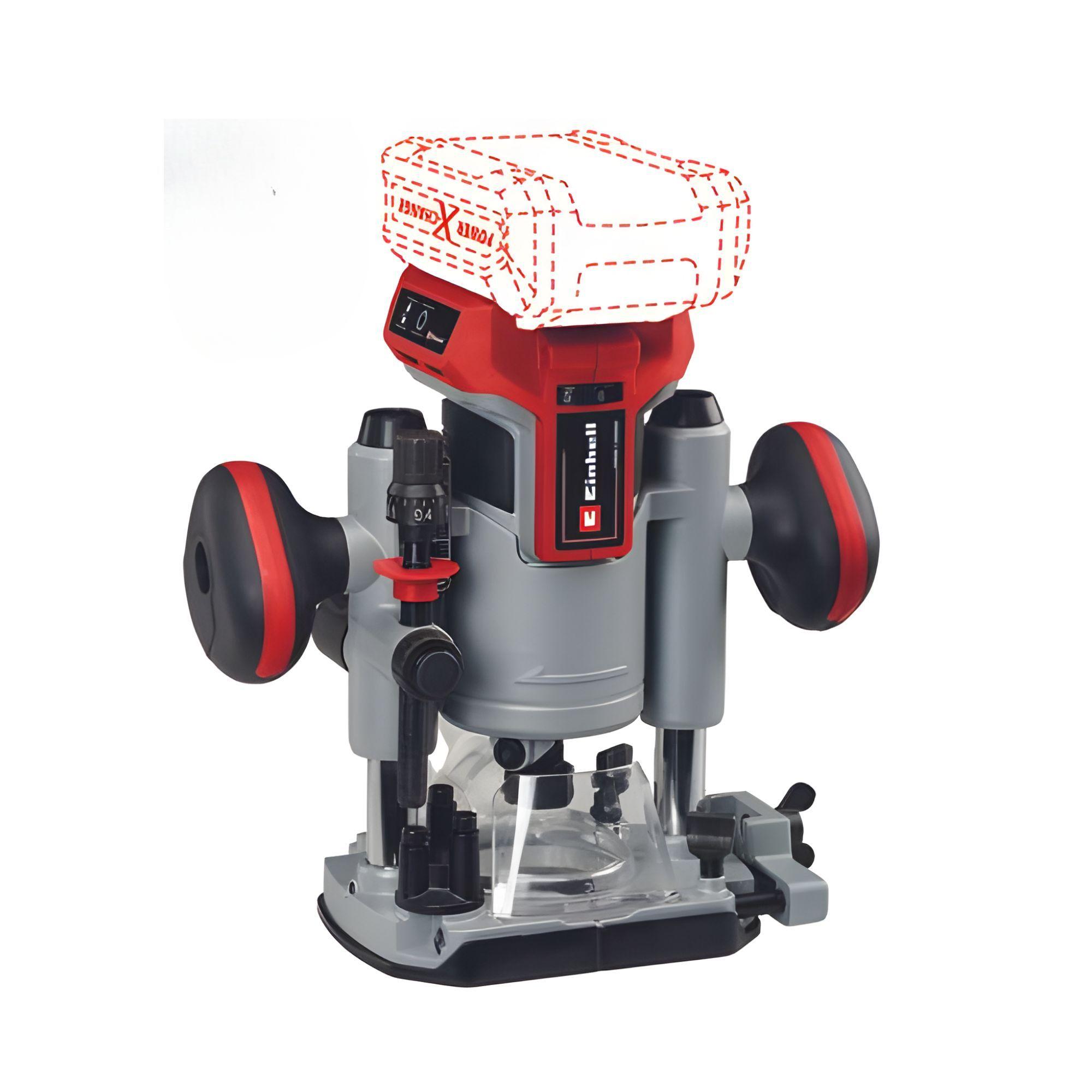 Fresadora Recortadora inalámbrica 18V sin batería PXC TP-RO 18 Set Li BL - Solo - Einhell-0