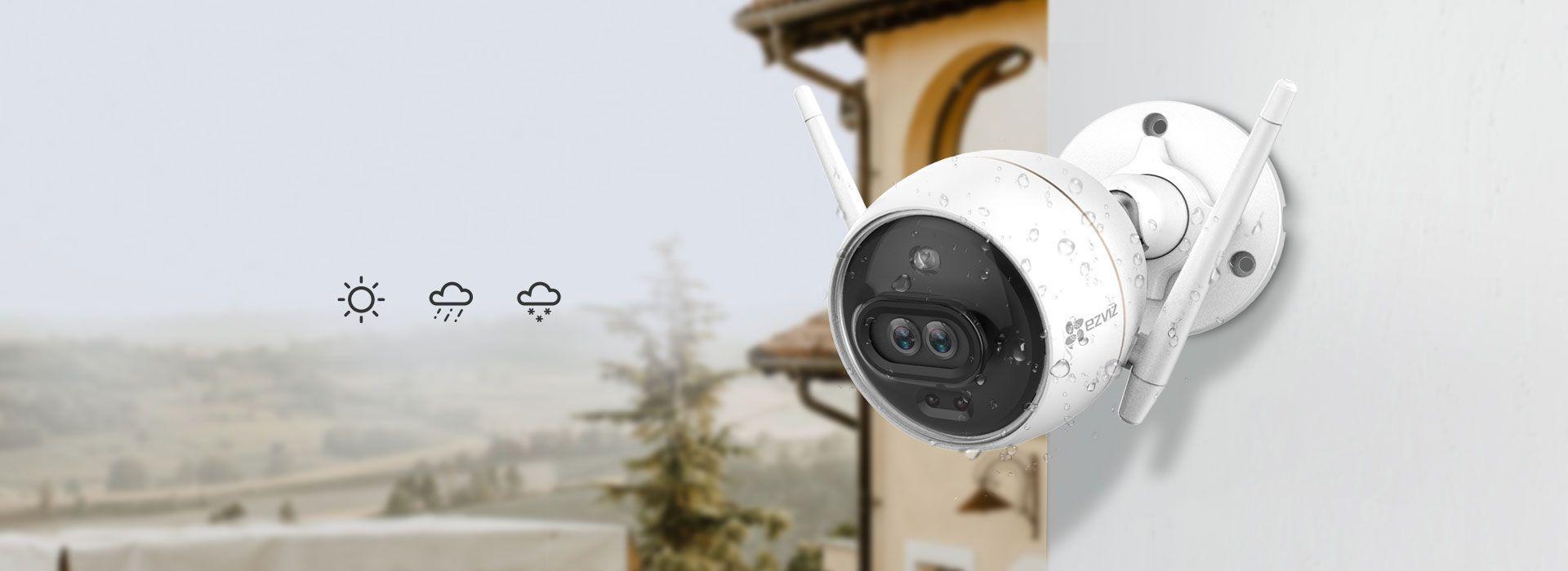 Ezviz Cámara  Wifi Exterior Montaje Mural 1080p (c3x)-7